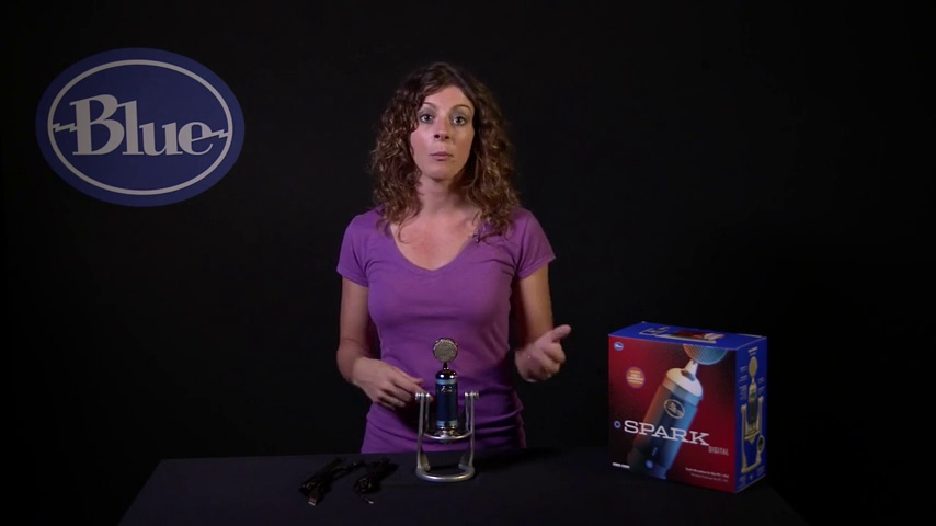 Amazon.com: Blue Spark - Micrófono de condensador digital de rayo